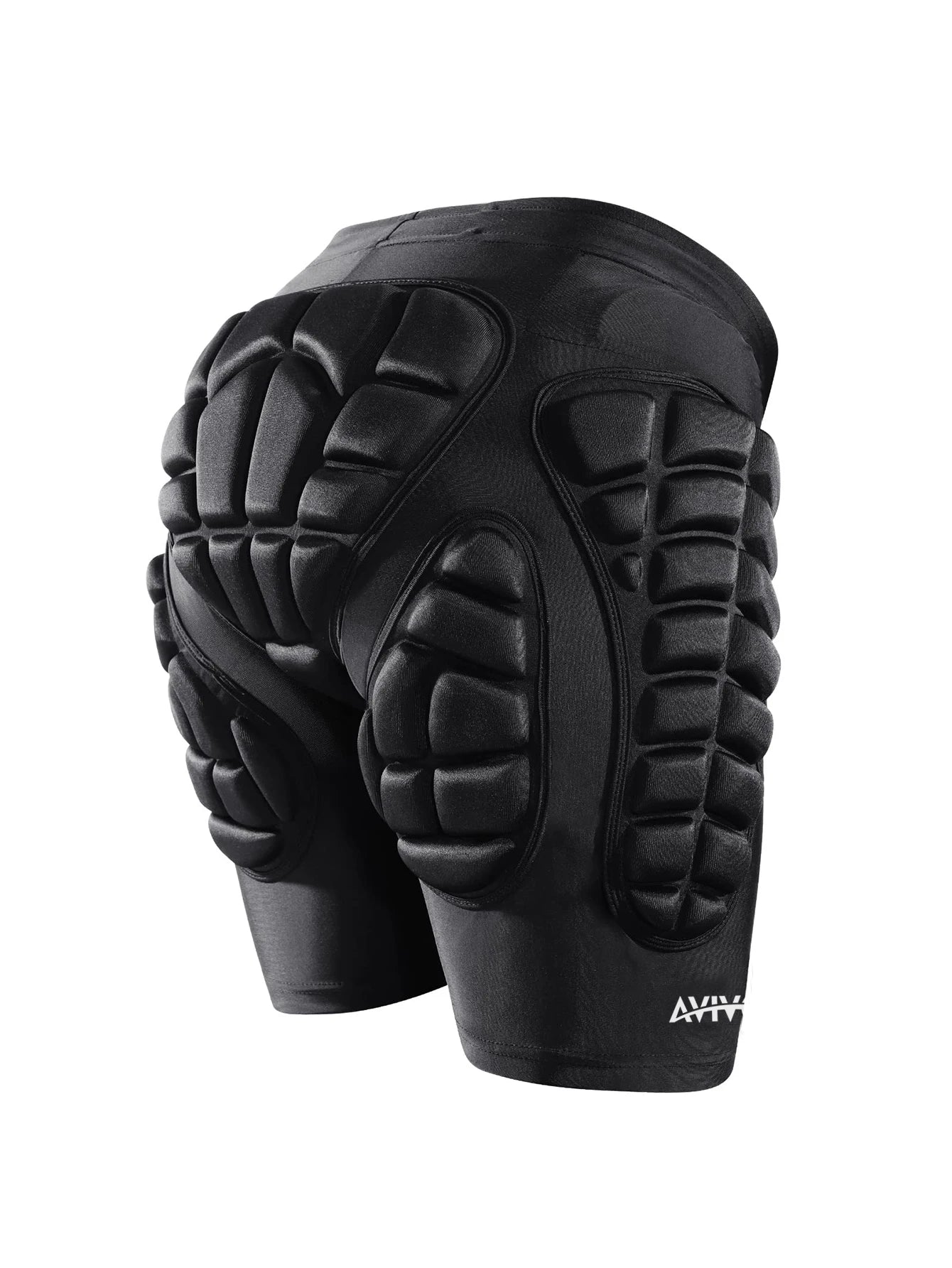 AVIVOR 3D Protective Padded Shorts for Ultimate Snowboard, Skate, and Ski Safety - Hip, Butt, and Tailbone Protection