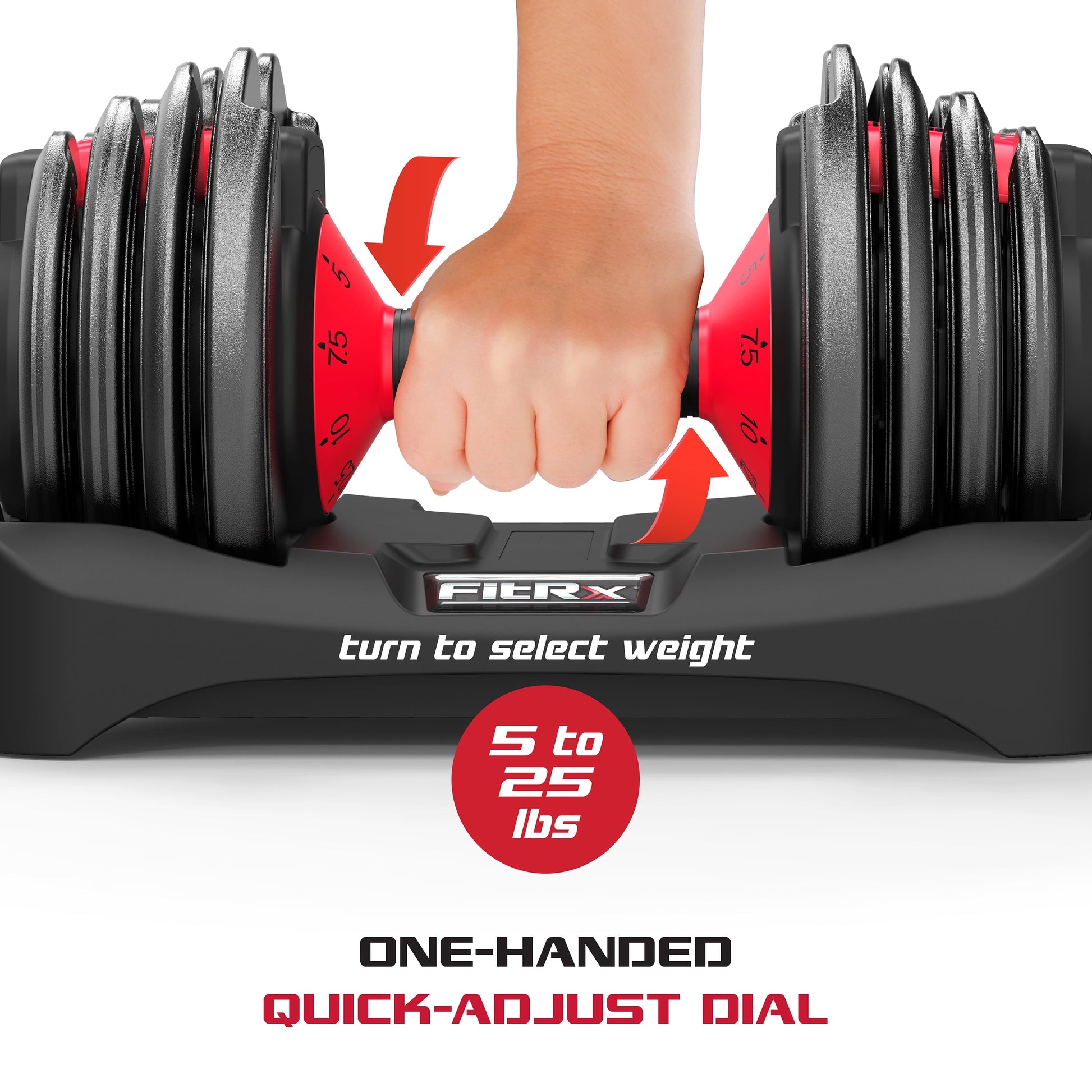 Transform Your Workout with the Smartbell 9-in-1 Adjustable Dumbbell - 25 Lbs of Versatile Strength Training!