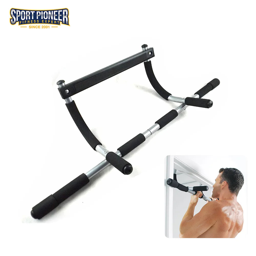 Ultimate Adjustable Chin Up Bar for Home Workouts - Door Frame Pull Up Bar for Fitness Training