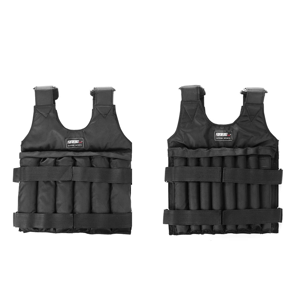 Adjustable Weight Vest for Running and Training - 3/15/20/35/50Kg Options