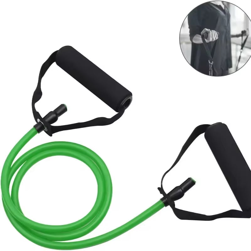 Ultimate 5-Level Resistance Yoga Pull Rope Bands for Home Gym - Enhance Muscle Training with Elastic Handles!