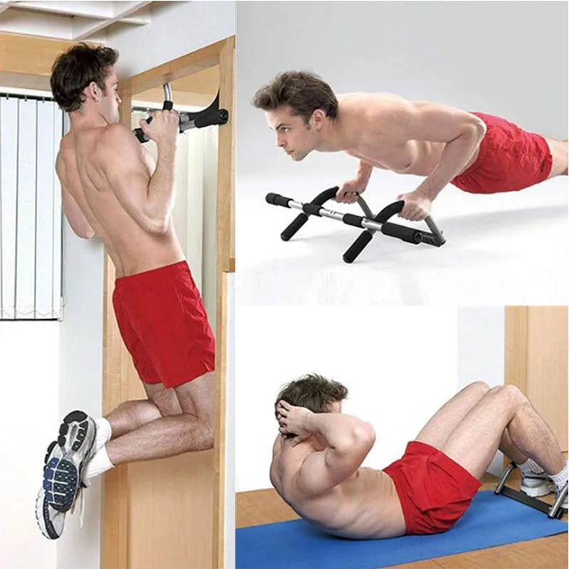 Ultimate Adjustable Chin Up Bar for Home Workouts - Door Frame Pull Up Bar for Fitness Training