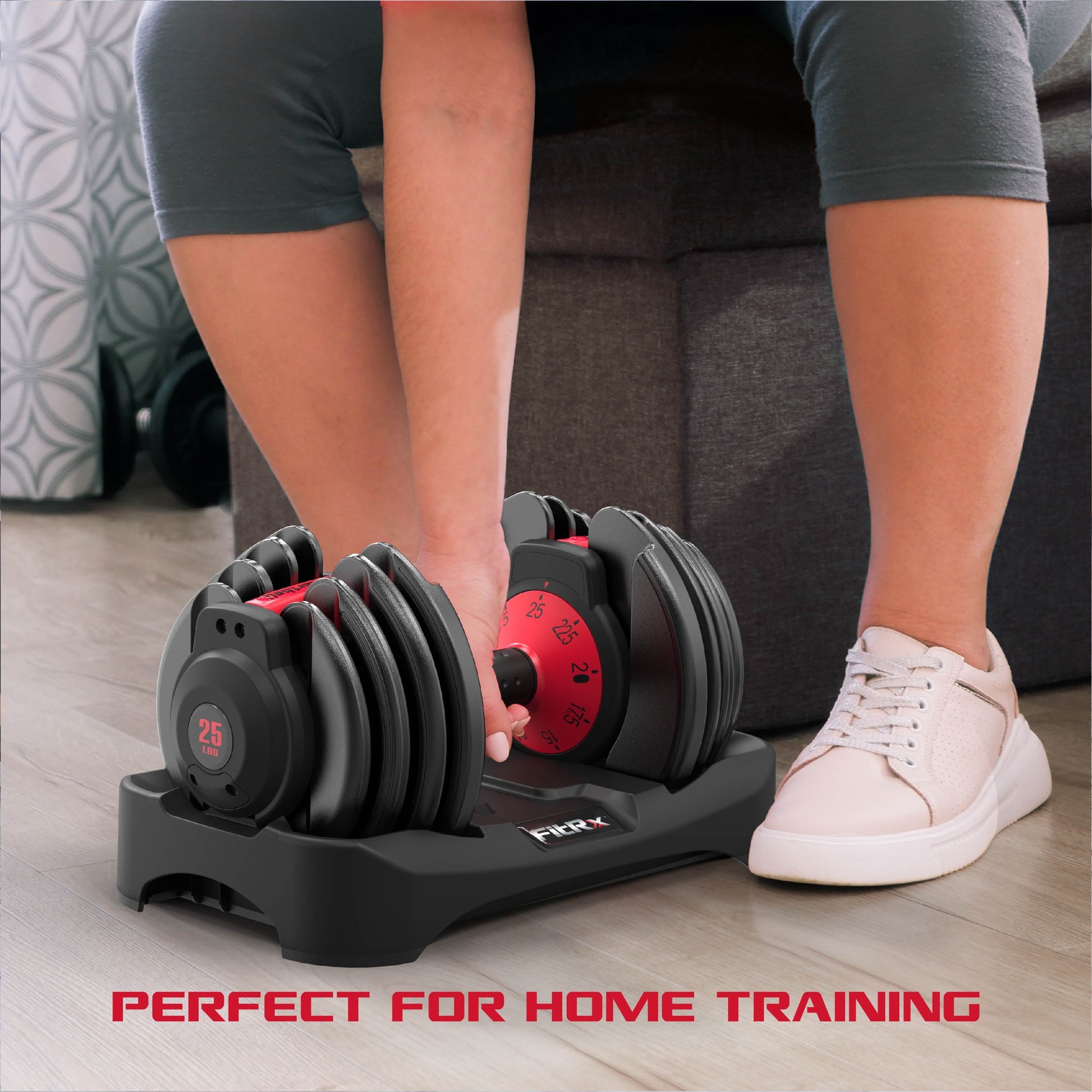 Transform Your Workout with the Smartbell 9-in-1 Adjustable Dumbbell - 25 Lbs of Versatile Strength Training!